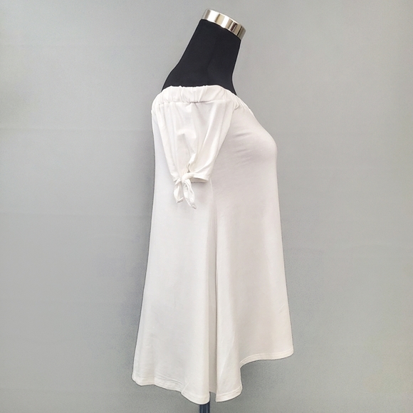 Tie Sleeve Swing Top - Picture 3 of 4